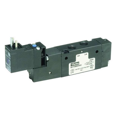 Parker B310bb549c Solenoid Air Control Valve,1/8 In,24Vdc