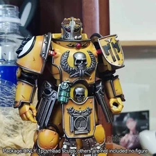 Delicate Painted Man Head Sculpt Model For Joytoy figure Imperial Fist Figure