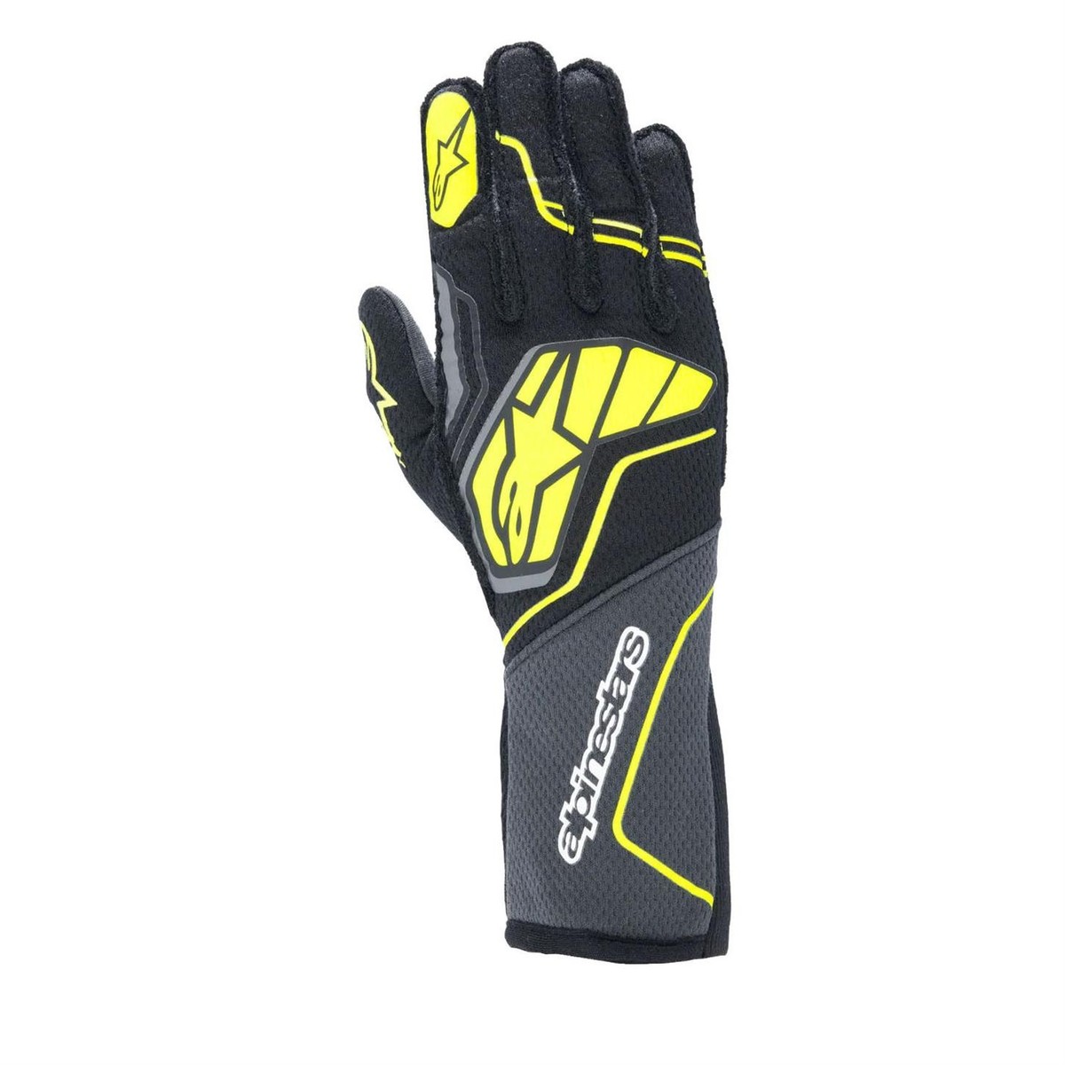 タブ Alpinestars 3550224-9151-XL Tech-1 ZX V4 Gloves BLK/GRY/YEL, XL | eBay