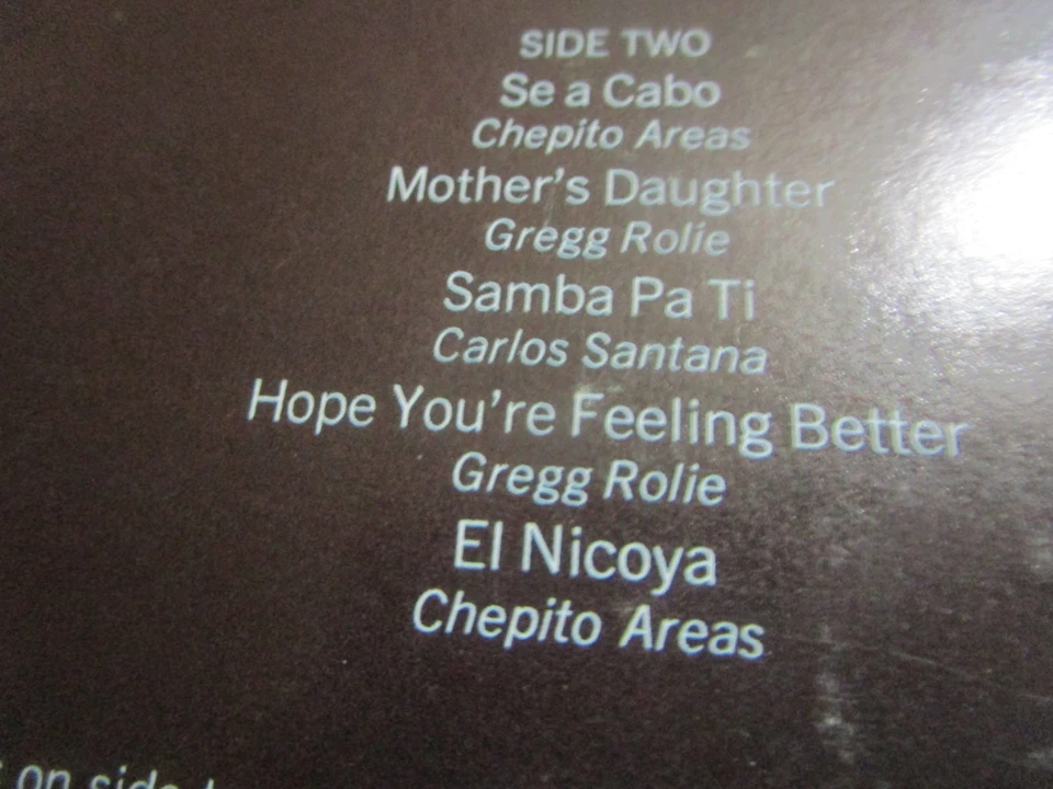 SANTANA ♣︎♣︎ ABRAXAS ♣︎♣︎ RARE QUADRAPHONIC ISSUE / SQ QUAD - Bild 4 von 4