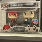 Funko Pop! The Flash & Superman Justice League 2-Pack Fall Convention Exclusive