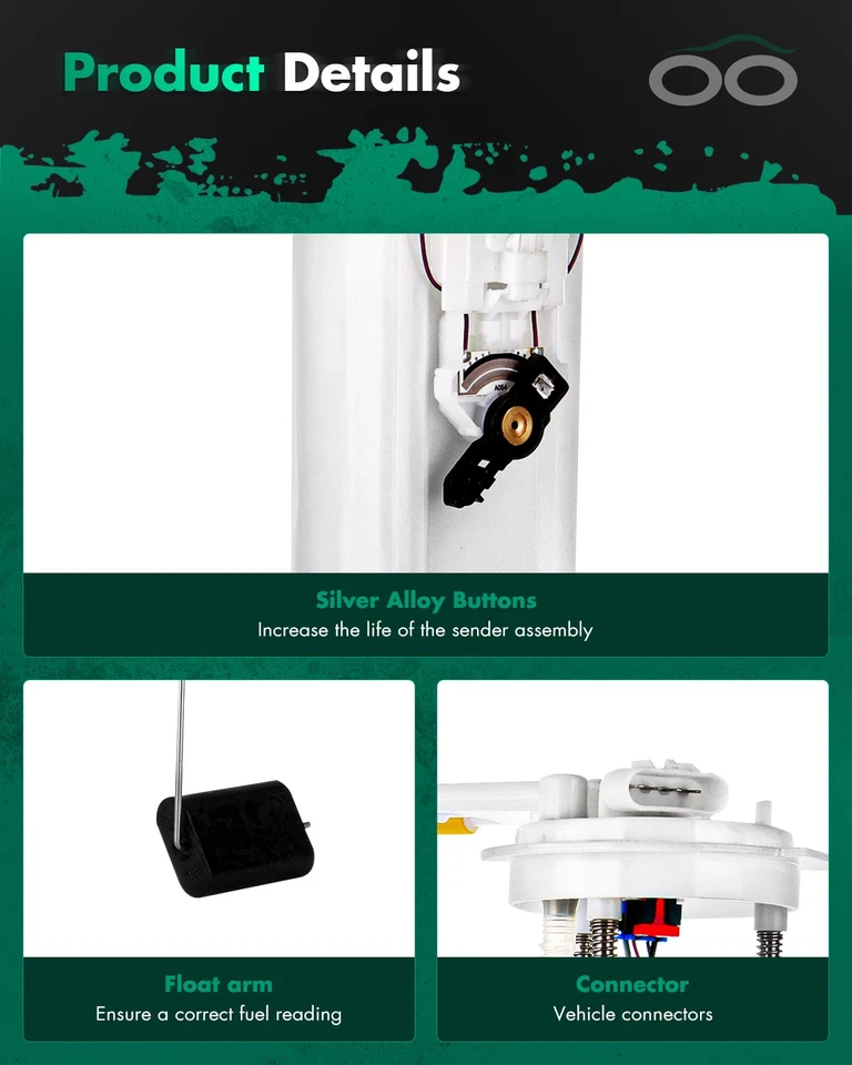 Conjunto de bomba de combustible para Chevy Venture Pontiac Montana 2002 2003 2004 2005 3,4 L Foto 3 de 4