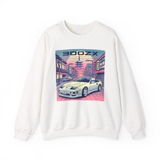 300ZX Crewneck Sweatshirt JDM Drift Car Tokyo Vaporwave Retro Pullover