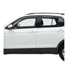 Windabweiser Regenabweiser für VW T-Cross 2019-2026 Dunkel Acryl 4tlg