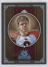 2005 Donruss Throwback Threads Gridiron Kings Platinum 8/10 Carson Palmer 3gb