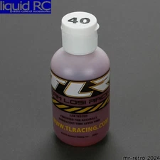 Team Losi Racing 74025 Silicone Shock Oil 40wt 516cst 4oz