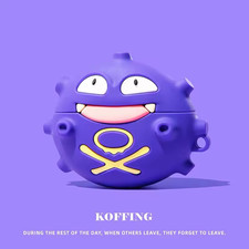 Pok mon Koffing AirPods Pro 3 Case   Cute 3D Silicone Protective Cover