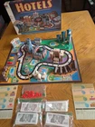 Vintage 1987 Hotels Board Game Milton Bradley Real Estate Game 100% Complete