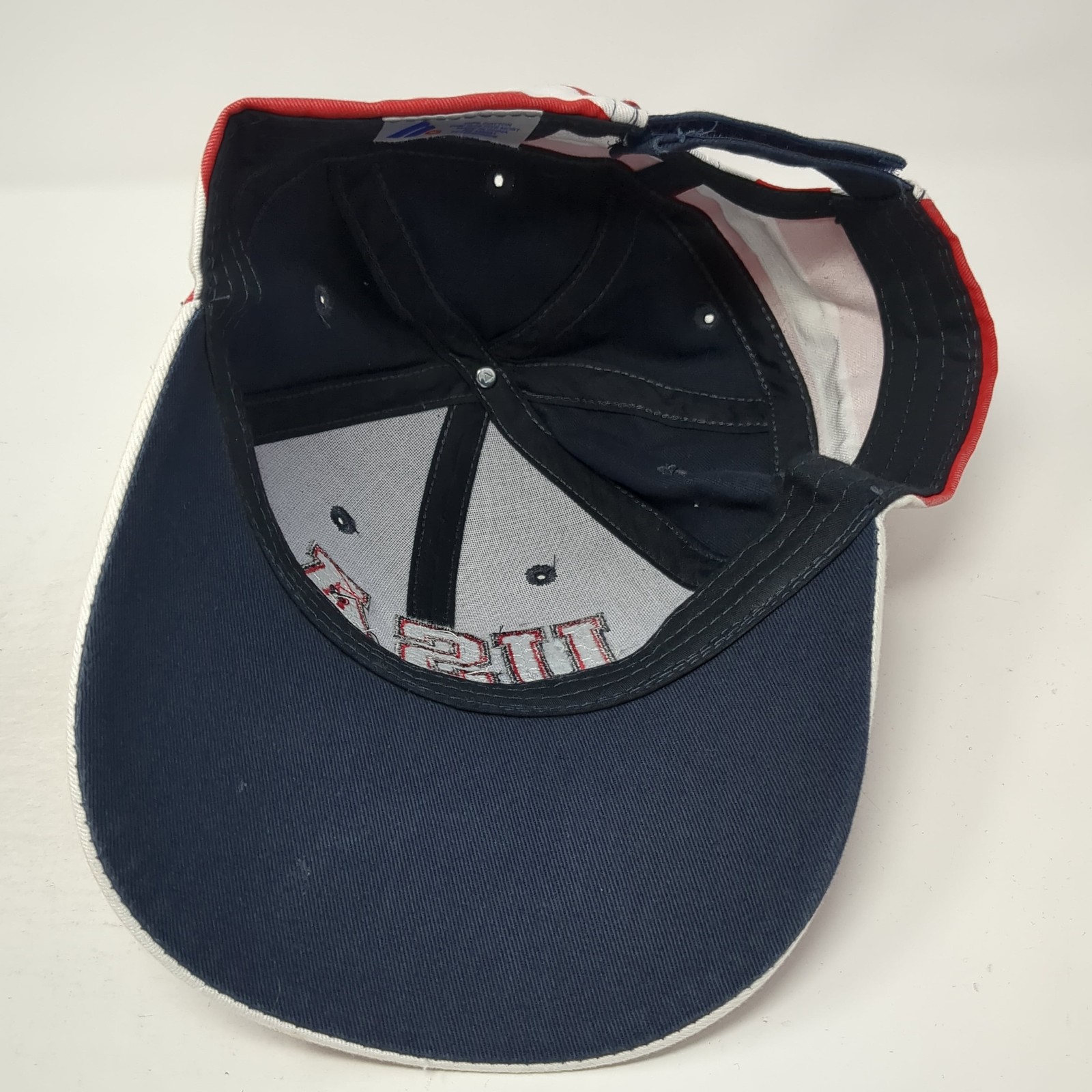 USA Flag Strapback Baseball Cap Multi One Size Ad… - image 7