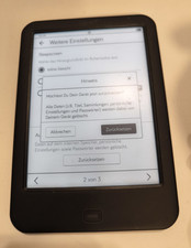 tolino shine 2 HD eBook Reader Schwarz 2 GB W...