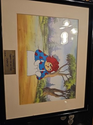 Original Cel EP 7 Scene 48/K4 The Adventures of Raggedy Ann and Andy COA 