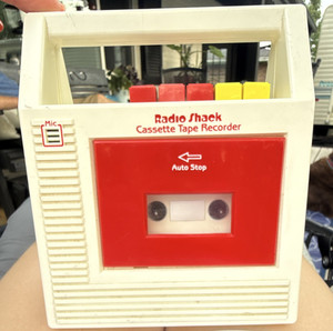 Radio Shack Realistic 14-846 Cassette Tape Recorder Auto Stop Beige
