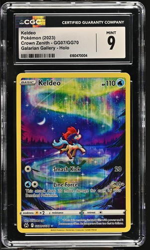 Keldeo graded CGC 9 for sale on eBay