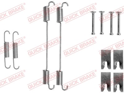 QUICK BRAKE 105-0862 Accessory Kit, brake shoes for FIAT,NISSAN