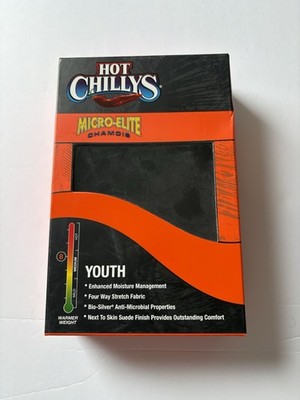Hot Chillys Micro-Elite Chamois Youth Medium BaseLayer Bottoms Long Johns HC9559