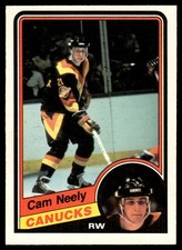 1984-85 O-Pee-Chee Cam Neely Rookie Vancouver Canucks #327