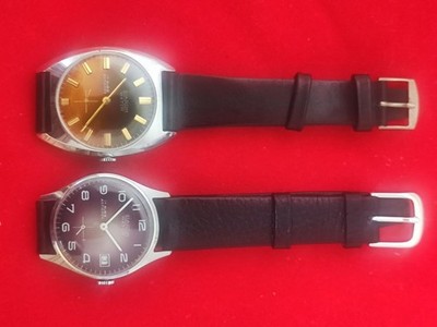 Pair of Vintage SIAROM Watches   NOS   Manual Wind   17 Rubis