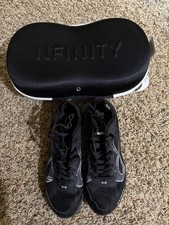 Nfinity Alpha Cheer Shoes Eclipse Black Size 8 Excellent Condition