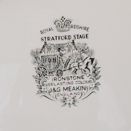 Plato de cena Royal Staffordshire 10,5" ROSA Stratford Stage J&G Meakin Ironside - Imagen 3 de 3