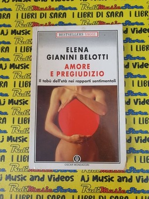 Book*Libro ELENA GIANINI BELOTTI amore e pregiudizio OSCAR MONDADORI 1990 (A24)*
