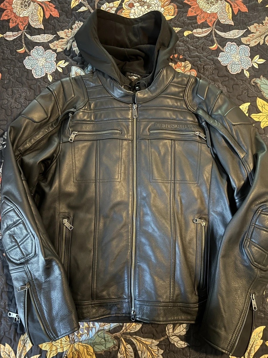 Harley-Davidson Size XL Leather Outer Shell Coats, Jackets & Vests