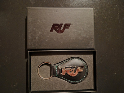 Ruf Porsche Key Ring / Key Fob New