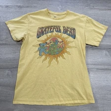 Grateful Dead Shirt Junk Food Clothing Dancing Bears Sun Graphic Men's Small