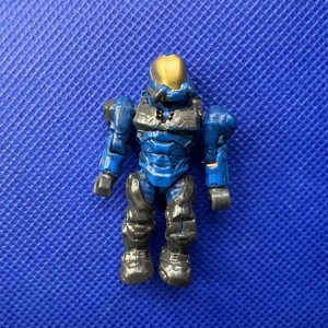 Mega Bloks Construx Halo Series 2 Blind Bag UNSC Flame Marine Blue