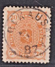 TIMBRE 1885 FINLANDE ADMINIST. RUSSE N° 23 -OBL. TB-VOIR SCAN R/V-