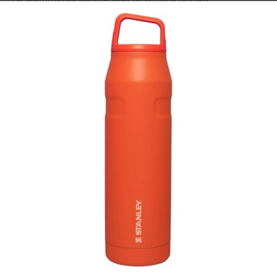 New Stanley 36 Oz. Aerolight IceFlow Bottle with Cap and Carry Lid Tiger lily