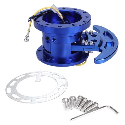   (Blau) Lenkrad-Schnellspannnabe Lenkrad-Entferner Tilt Flipped Racing