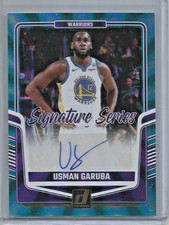 Usman Garuba 2024/25 Panini Donruss Teal Signature Series Autograph #10/15