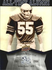 2013 Upper Deck Notre Dame All Time Alumni #ATAMG Mike Golic - FB