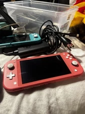 Nintendo Switch Lite PINK HDH-001 With Charger Tested Works