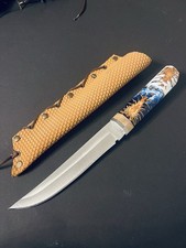 Puukko – Handgefertigt | 4116 Stahl | Hybrid-Griff | 30 cm