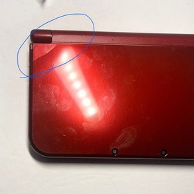 New Nintendo 3DS XL Red Console US Model (PLS READ Damage) Tested! With Stylus 