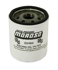 Moroso 22462 Engine Oil Filter; Race Series 13/16"-16 for Chevy LS-Series