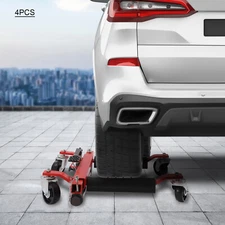 4PCS Pro Go Under Car Jack Lift Hydraulic Tire Jack Lift Kit Heavy Duty 1500 LBS