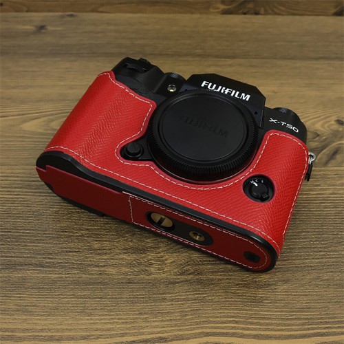 PU-Leder Halbschalen-Hülle für Fujifilm X-T50 XT50 – Rutschfest & Robust - Bild 49 von 55