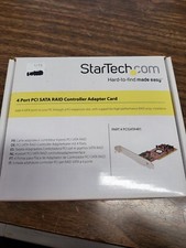 STARTECH PCISATA4R1 4 PORT PCI SATA RAID CONTROLLER ADAPTER CARD