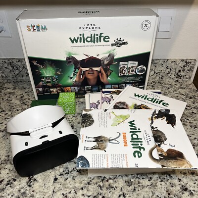 Lets Explore Virtual Reality Headset For Kids With Wildlife- Including Dinosaurs