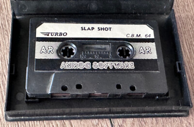 SLAP SHOT ( Anirog ) - Commodore C64 / C128 Spiel auf CASSETTE