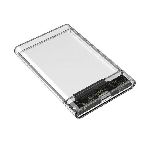 2 5-Zoll-Transparentes Usb 3.0-Zu-Sata-Ssd-Hdd-Festplatten-Externgehäuse Enc > - Afbeelding 10 van 10