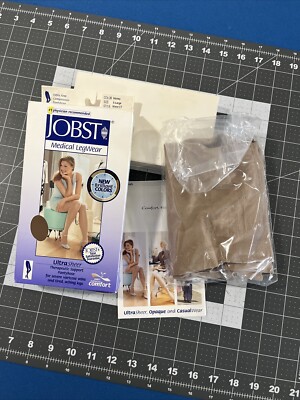 Jobst Ultra Sheer 30-40mmHg Honey X-Large Waist CT Closed Toe Compression Hose