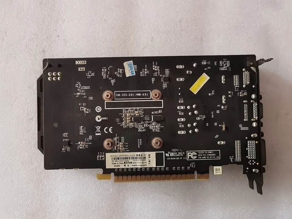 Placa de vídeo gráfica ZOTAC NVIDIA GeForce GTX750Ti 2GB 640SP GDDR5 VGA DVI HDMI - Imagem 2 de 4