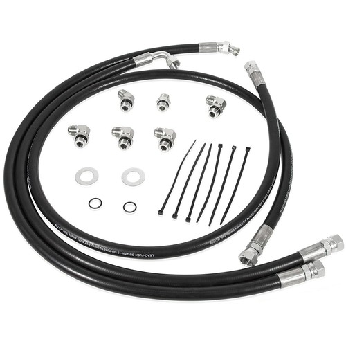 Transmission Cooler Lines Hoses For GM GMC Chevy LBZ LMM 6.6L Duramax w