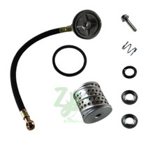 KIT SUPPORTO FILTRO NAFTA TUBO GUARNIZIONE LOMBARDINI LDA450 LDA510 LDA100