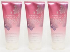 3 Victoria's Secret FROSTED BLOOM Ultra Moisturizing Hand  Body Cream 6.7 oz