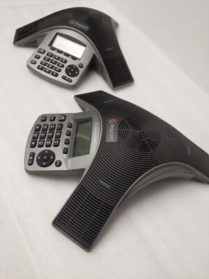 Polycom Sound Station IP 5000 Conference Phone (POE) - Lot of 2