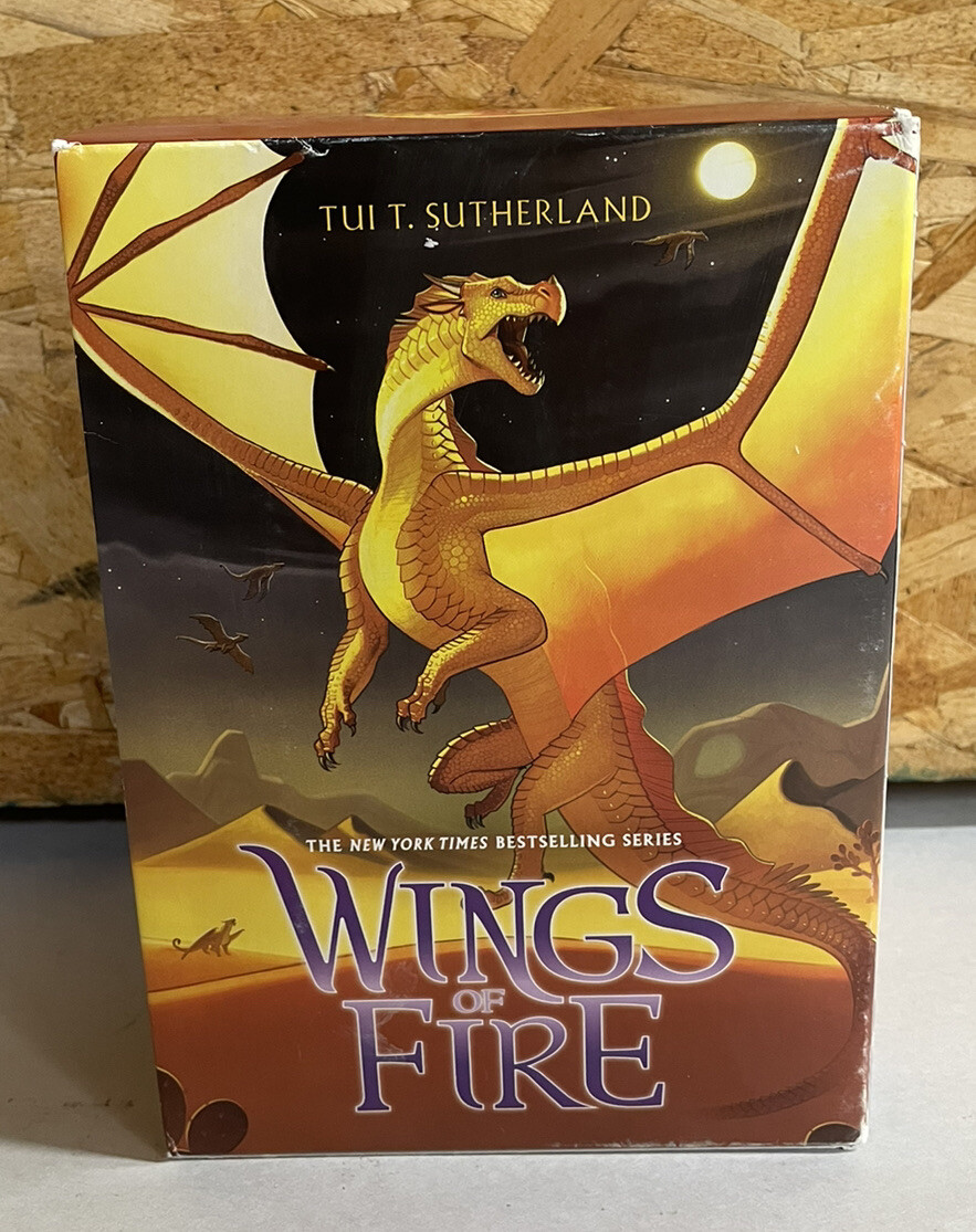 Wings of Fire 5 Books Box set By Tui T Sutherland - Fantasy